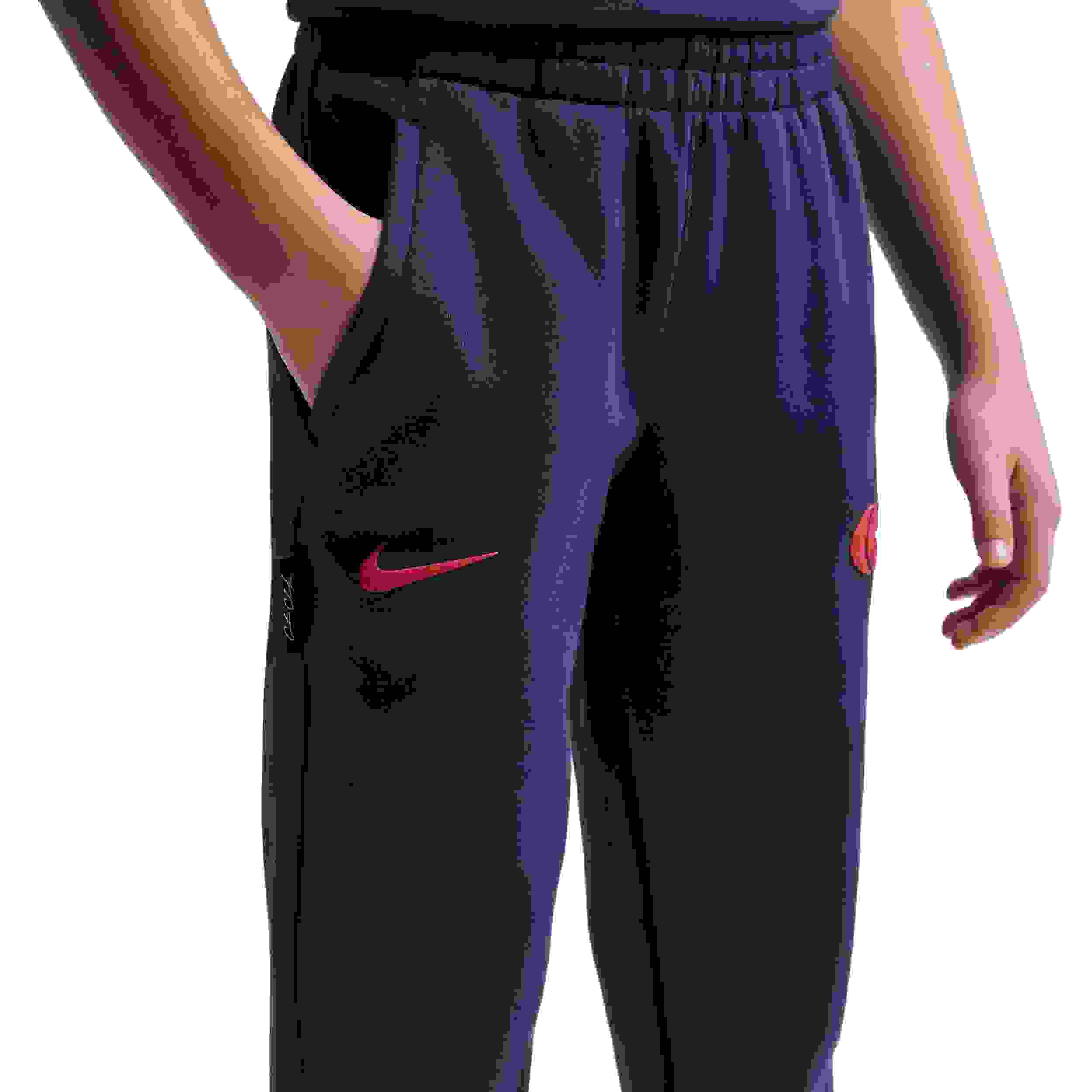 Nike Caitlin Clark Big Kids' Blue Fleece Pants